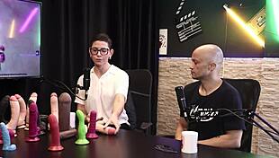 Feeling Excited, Eilani Quina Plays With Toys In Sheer Red Lingerie