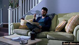 taboo milf gets doggystyled after sucking cock