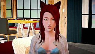 in my new family, the hentai adventures continue in episode 358