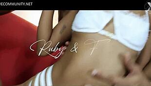 wow, the hot latina amateur gives spectacular deep blowjobs in a sloppy blowbang session