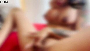 a delicious brunette teases boyfriend with wet pussy masturbation on video call