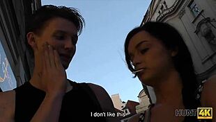 Skinny Babe Erica Black Becomes Slut for Cash