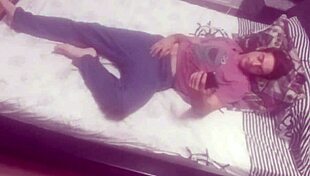 Oh wow, this BDSM masturbation in Platoon's cave is intense!