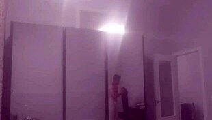 Oh wow, this BDSM masturbation in Platoon's cave is intense!