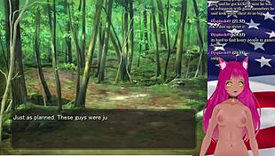 Vtuber Lewdneko Plays My Girlfriend Is The President Part 4