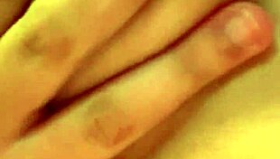 young brazilian girl feels excited and touches herself sensually