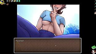 in this hot underwear hornycraft game, big tits and ass are on display
