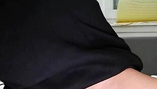 Gay Hunk Strokes Monster Cock In Homemade Mature Session!