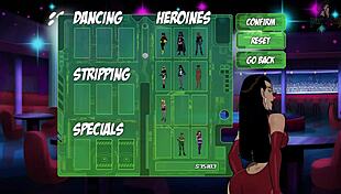 In DC Comics hentai, character gives handjob and blowjob