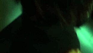 Chava's Intense Amateur Fuck in Front of Mirror in Black Dress