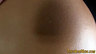first time teen throating says, give me that cumshot