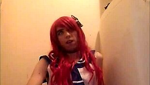 Solo Trap Jerks Off And Swallow Cum