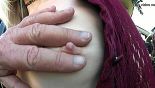 Skinny teen Willow gets bound and tickled on her sensitive nipples again.