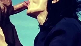 Blowjob and doggy style on the road stirs deep emotions.