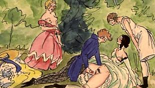 Exploring vintage erotic art with a sensual twist