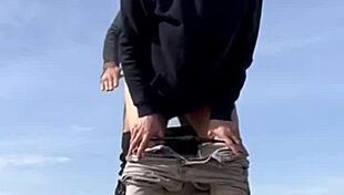 Blowjob and doggy style on the road stirs deep emotions.