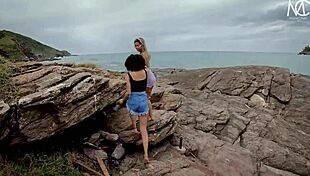 First time sex with glamour babe Mari and Mih!