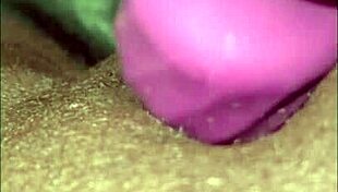 Yo, Milaj’s trying out this new wand vibrator up close! 🔥