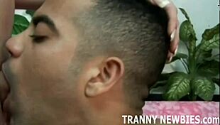 Shemale Performs Anal Assfucking With Monster Cock Blowjob