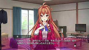 Bukkake hentai game 03 with lingerie anime