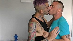 an israeli man sucks a big cock for another