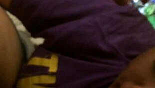 Close-up view of lightskin amateur performing detailed blowjob on cock in amateur setting