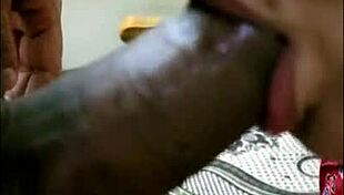 Hot mature desi woman alone at home getting fucked with blowjob.