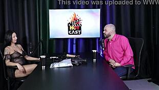 brazilian teen 18+ model in sheer red lingerie with swingers