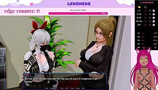 i can’t stop watching vtuber lewdneko in harem hotel part 6