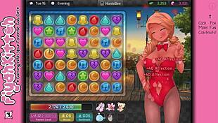 i accidentally skipped some steps in the huniepop female walkthrough 17, oops