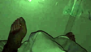 want me to cum on your feet in those white stockings?