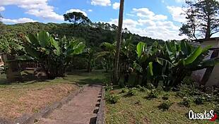 behind the scenes with amaya takayo and sandro lima in outdoor fun