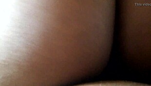 My Ebony Wife Bent Over For Homemade Fucking