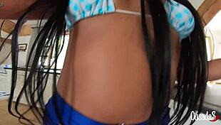 behind the scenes with amaya takayo and sandro lima in outdoor fun