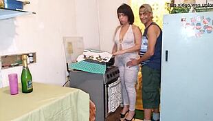 nicole gives myke brazil delicious ass and pussy for dessert