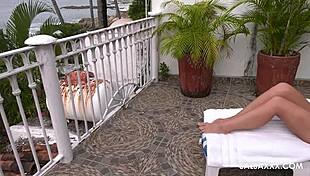 Alice Sucks Cock Hard!