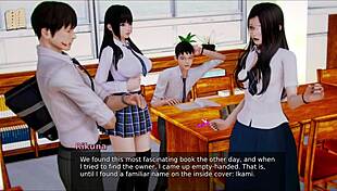 Hentai Brunette With Big Tits And Ass Gets Fucked In Academy 177