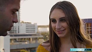 Penelope Kay dives into a fresh creampie affair with ease