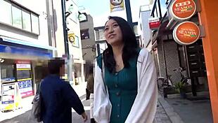 Natural tits Japanese amateur cums in cowgirl, doggystyle, and missionary.