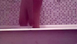Spying On Her In The Bath!