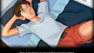 Hey, check out my friend Judith's big tits in Summertime Saga!