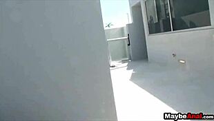 amateur brunette feels intense emotions during first anal with evelyn lacie