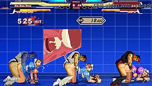 Mugen animation with a hot Chun-li scene