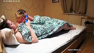 Butch goes crazy fingerbanging Ute's pussy hard!