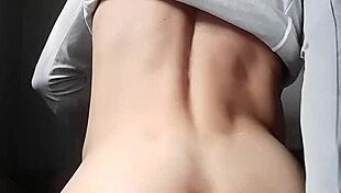 I try 25 cm dildo in my anal, oh god!