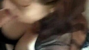 Quick blowjob before work turns into intense swallowing session