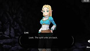 zelda spirit orbs porn game evokes deep anal emotions in shaved hentai sex