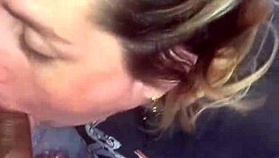 Blonde Slut Girlfriend Swallows Cumshot After Deepthroat Blowjob From Friend