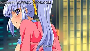 Hentai Asian Dancing Masturbation with Japanese Anime Gogo