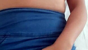 Sexy latina masturbates her wet hairy vagina on the bed